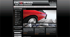 Desktop Screenshot of calspeedperformance.com